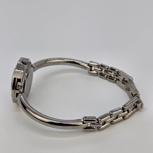 Gossip Women's Watch 27MM White Dial Gray Bracelet Band 7" New Battery - Picture 7 of 12